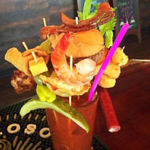 DJ's signature bloody mary